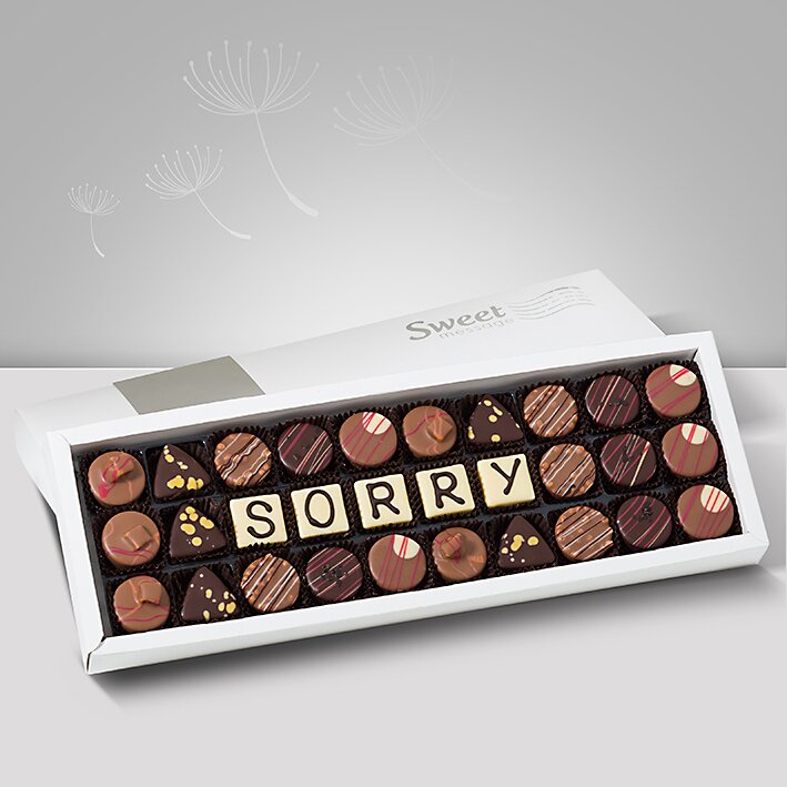 Czekoladki na przeprosiny - Sweet Message