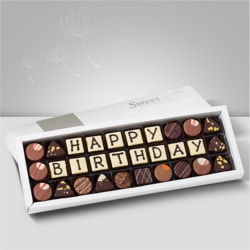 Czekoladki na prezent urodzinowy