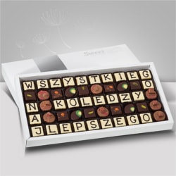 Czekoladki na prezent urodzinowy