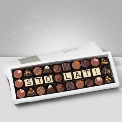 Czekoladki na prezent urodzinowy