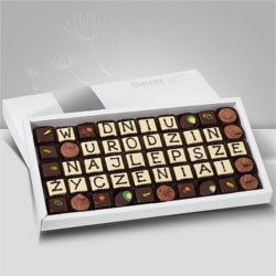 Czekoladki na prezent urodzinowy