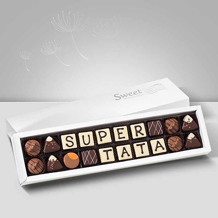 Czekoladowe życzenia dla Taty - Sweet Message