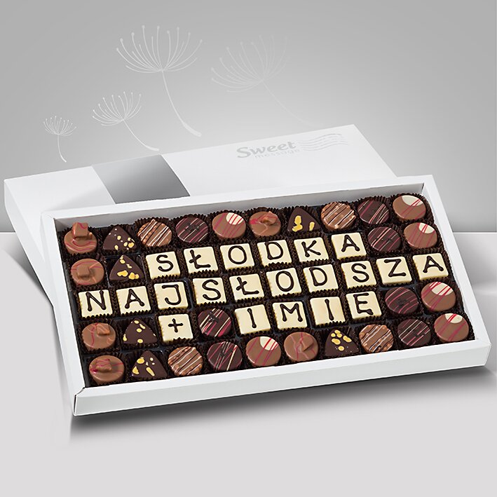 Czekoladki personalizowane - Sweet Message