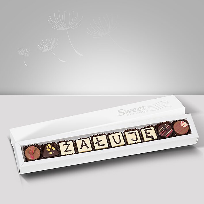 Czekoladki na przeprosiny - Sweet Message