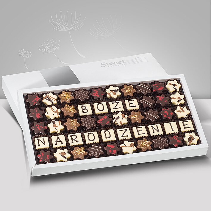Praliny personalizowane - Sweet Message