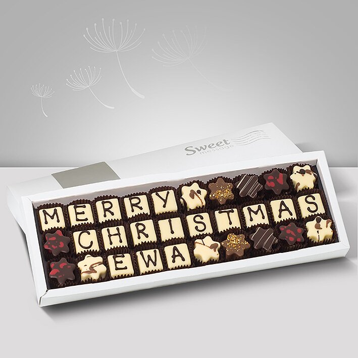 Praliny personalizowane - Sweet Message