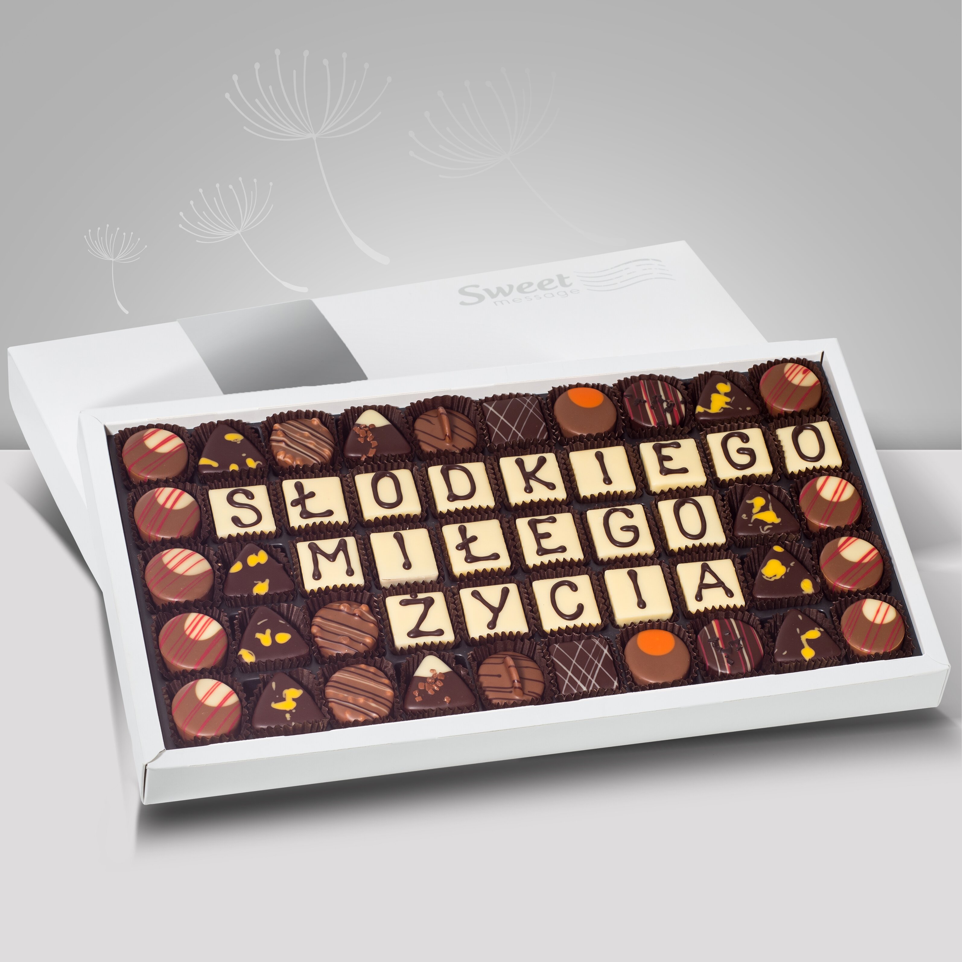 Czekoladki na imieniny - Sweet Message