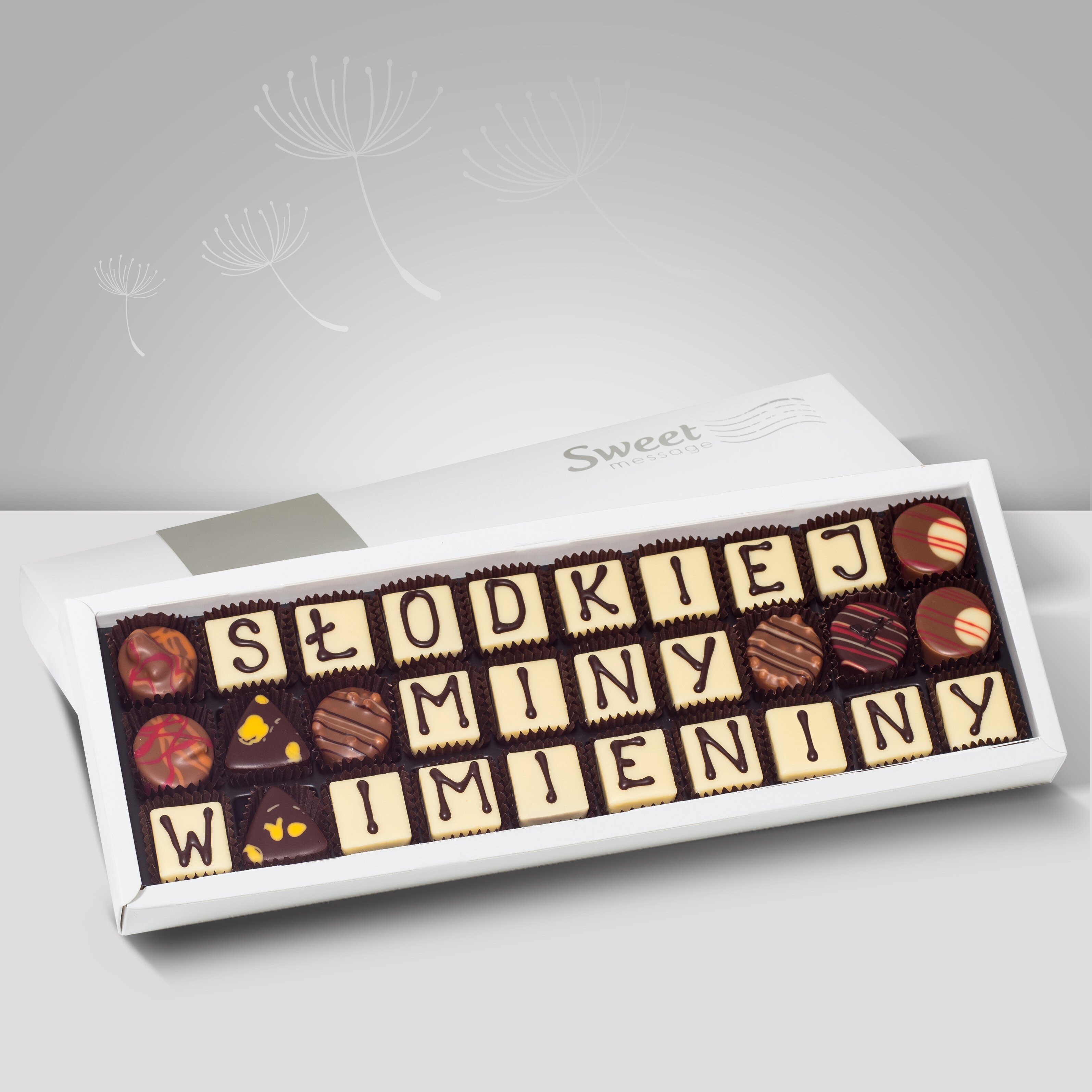 Czekoladki na imieniny - Sweet Message