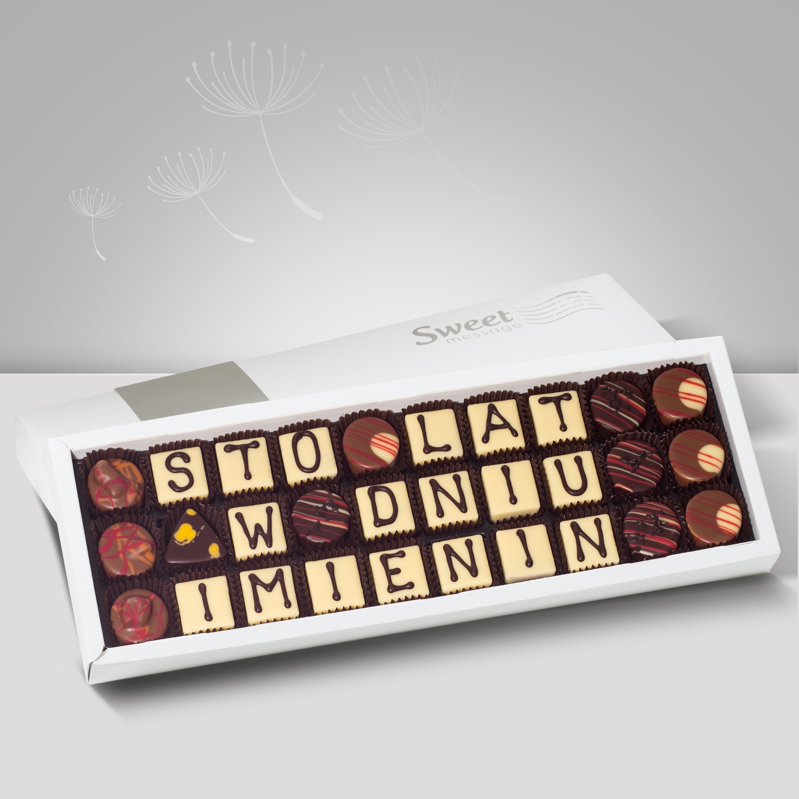 Czekoladki na imieniny - Sweet Message