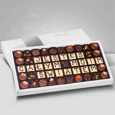 Czekoladowa wiadomość na oświadczyny - Sweet Message