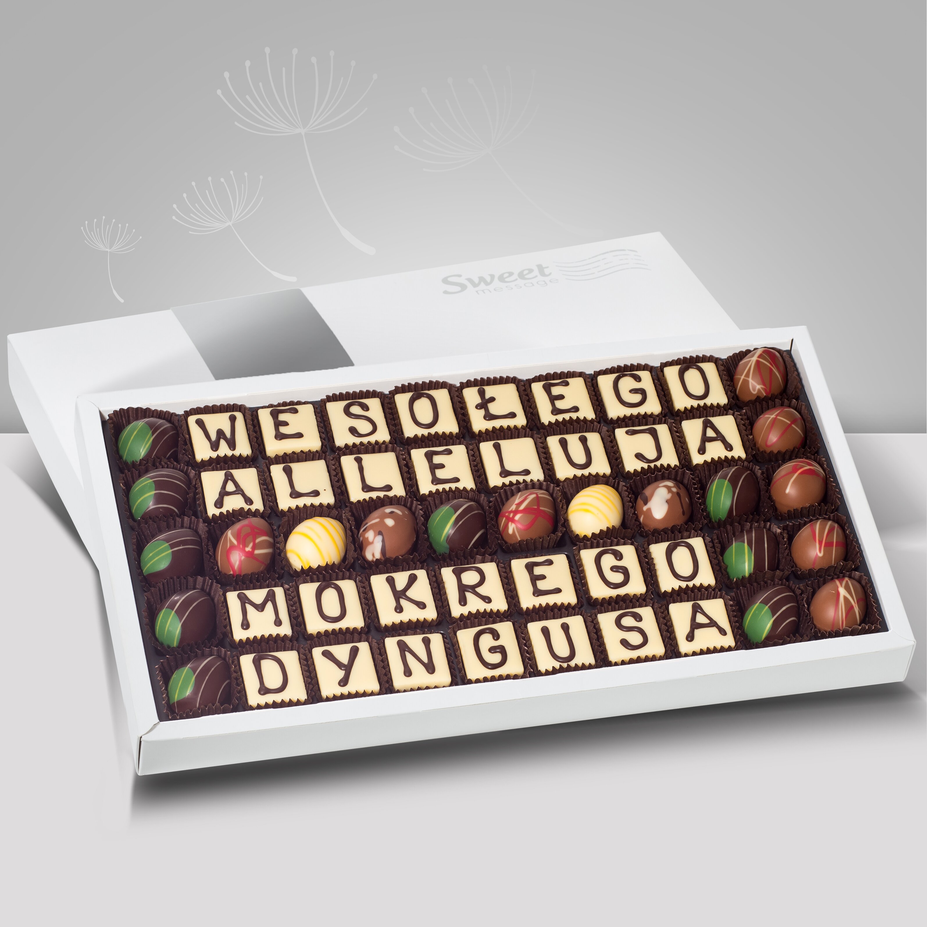 Czekoladowe telegramy na Wielkanoc - Sweet Message