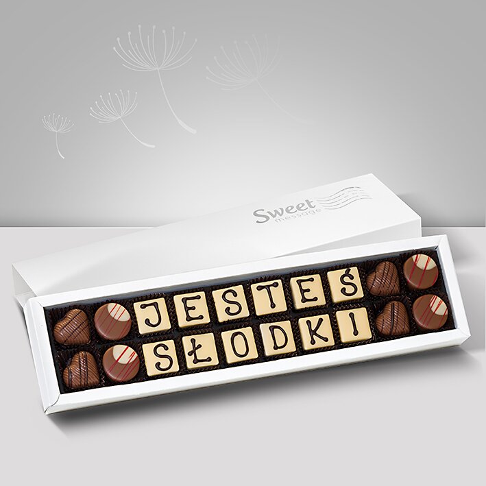 Czekoladowe prezenty na Dzień Chłopaka - Sweet Message