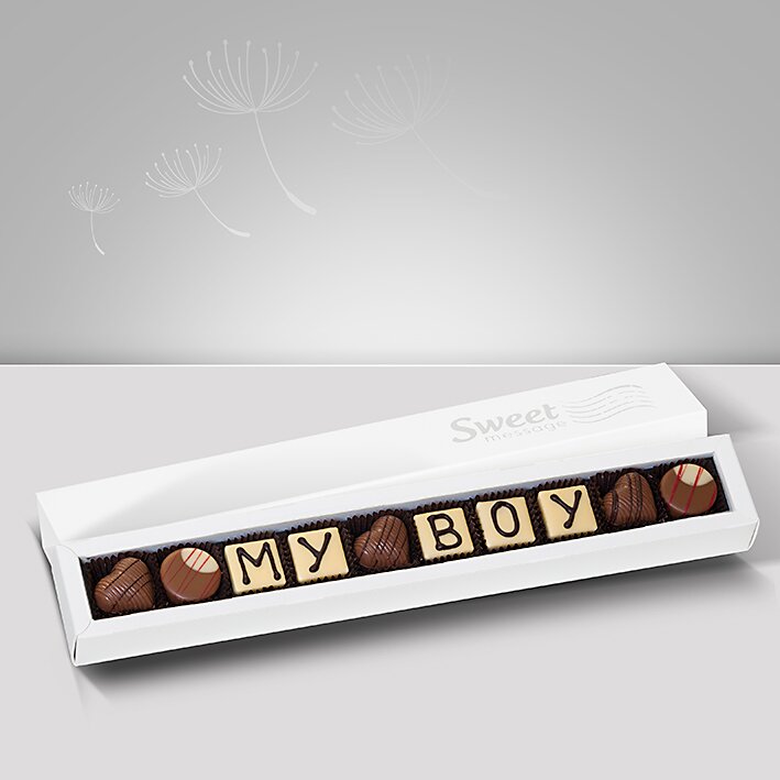 Czekoladowe prezenty na Dzień Chłopaka - Sweet Message